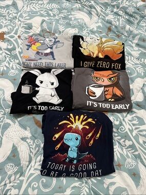 Tee Turtle Men’s Short Sleeve Graphic Tee Bundle